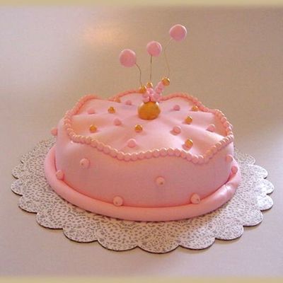 Small Carved Birthday Cake