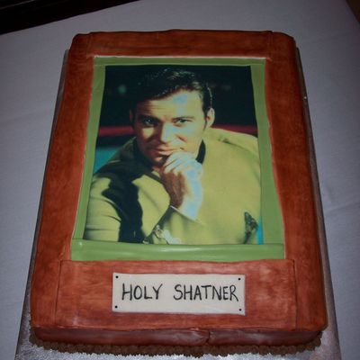 William Shatner Picture Cake