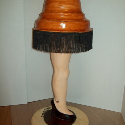 A Christmas Story Leg Lamp