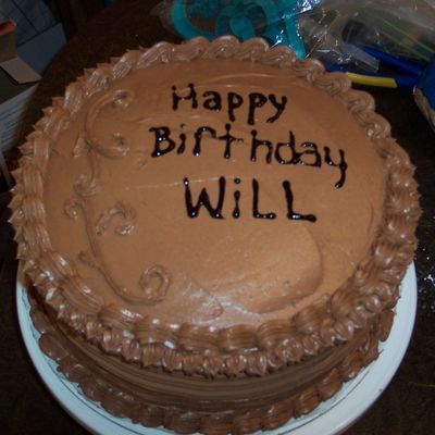 Chocolate Birthday Cake