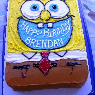 Spongebob Birthday Cake