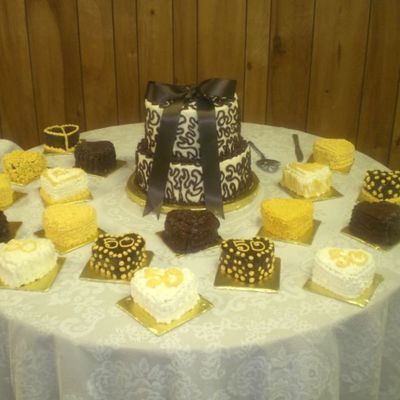 50Th Anniversary Cakes
