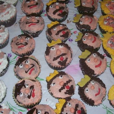 Purim Cupcakes