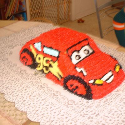 Lightening Mcqueen From The Movie Cars