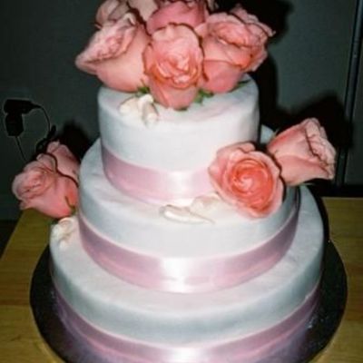 Simple Wedding Cake
