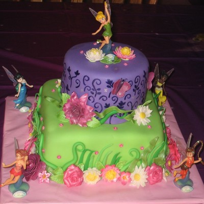 Tinkerbell Cake