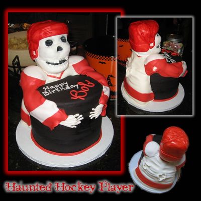 Haunted Hockey Player