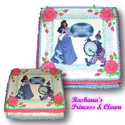 Rashana' Princess And Clown