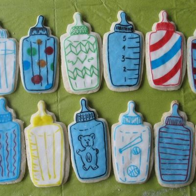 Baby Bottle Cookies