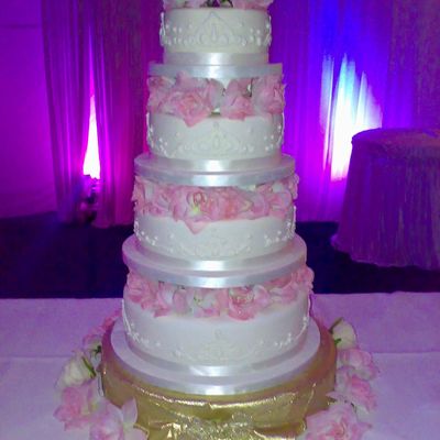 Four Tier Fondant Cake.
