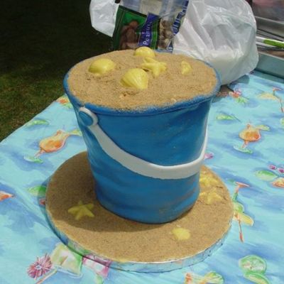 Bucket With Sand (My Nightmare Cake)