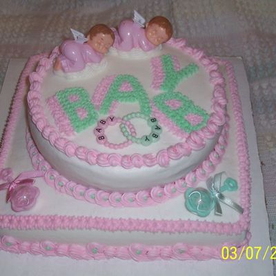 First Baby Shower Cake