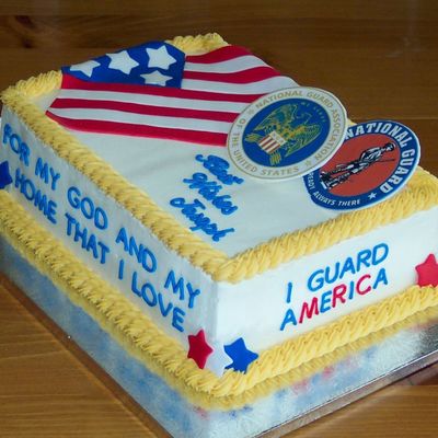 National Guard Cake