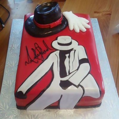 Michael Jackson Cake