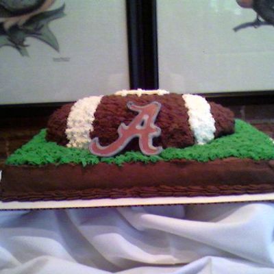 Grooms Cake- Foot Ball