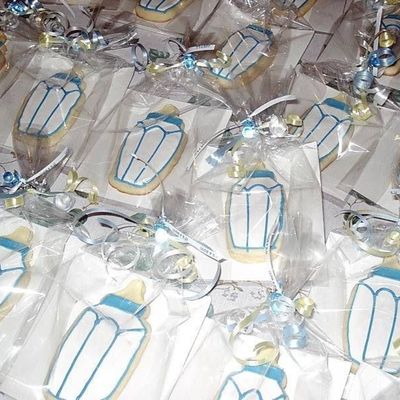 Baby Bottle Cookie Shower Favors