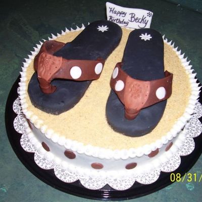 Flip Flop Cake