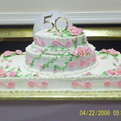 Big 50Th Birthday Cake