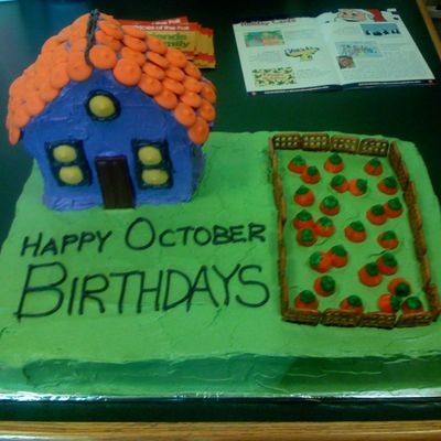 October Birthday Cake