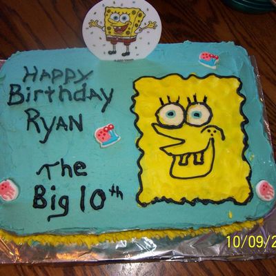 Sponge Bob Cake