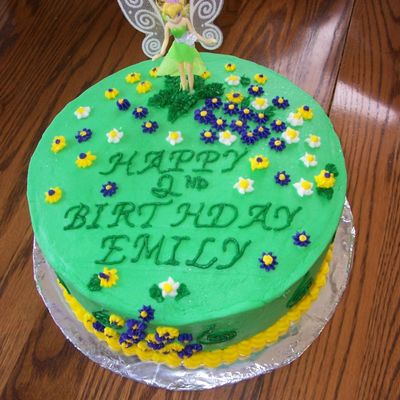 Tinkerbell Birthday Cake