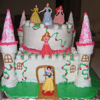 Princess Castle Cake