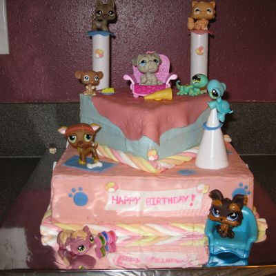Littlest Pet Shop Cake