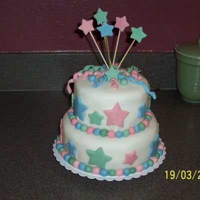 Stars Birthday Cake