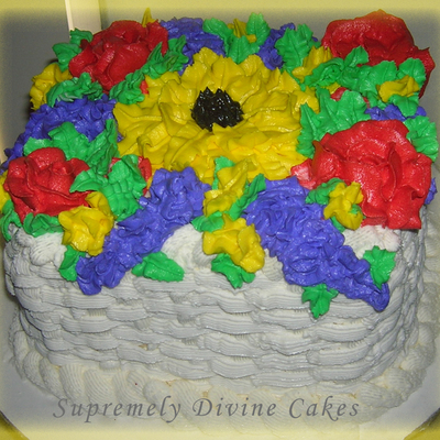 "supposed To Be" Flower Basket
