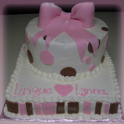 Pink & Brown Baby Shower