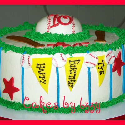 Tye's Baseball Cake