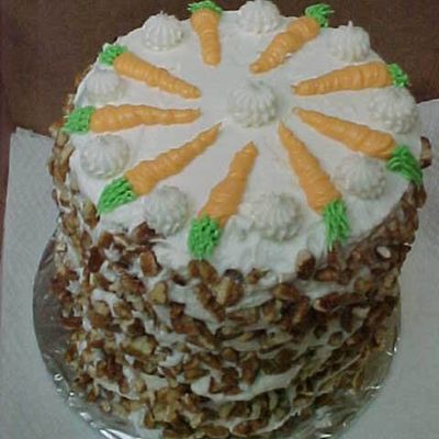 10 Inch Tall Carrot Cake