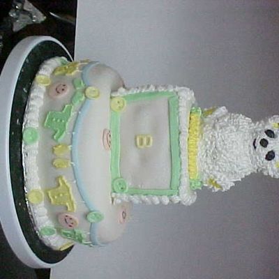 Baby Bear /block Cake