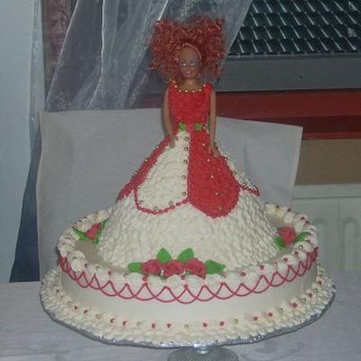 Barbie Red And White