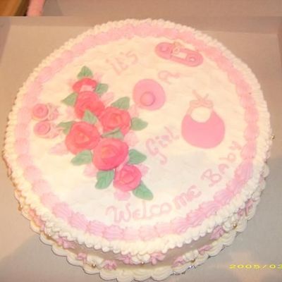Baby Stuff Cake