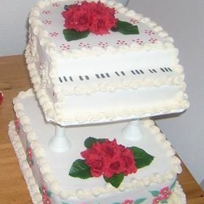 Piano Cake