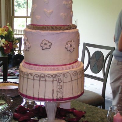 Jayson And Michelles Engagement Cake