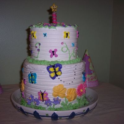 Front View Olivia Cake