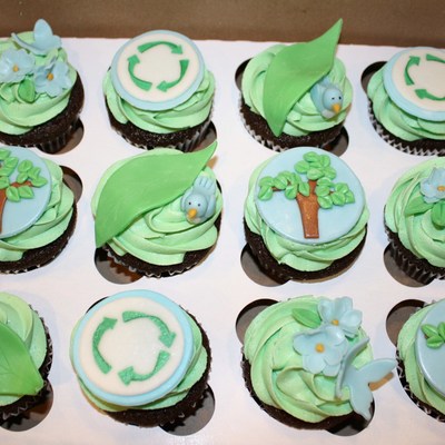 Nature Cupcakes