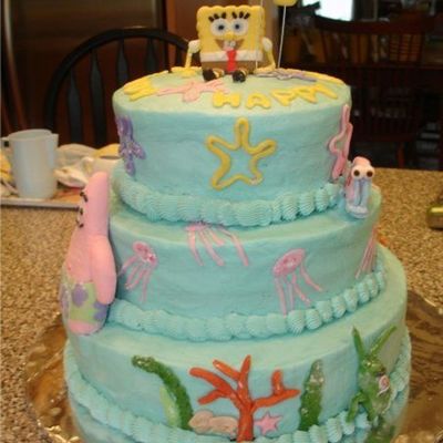 Spongebob Birthday Cake