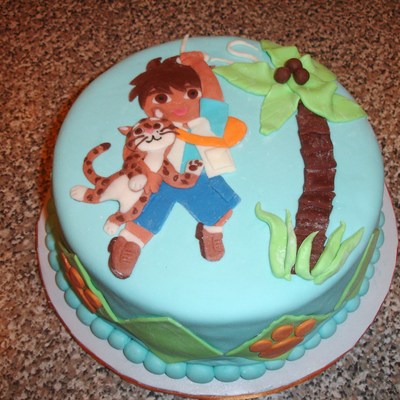 Diego Birthday Cake