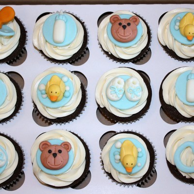 Baby Shower Cupcakes