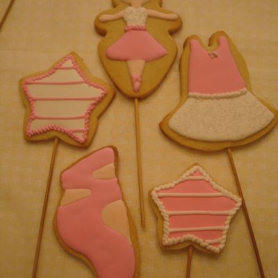 Dance Themed Cookies For My Daughters Recital
