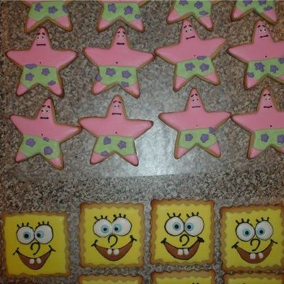 Spongebob And Patrick Cookies