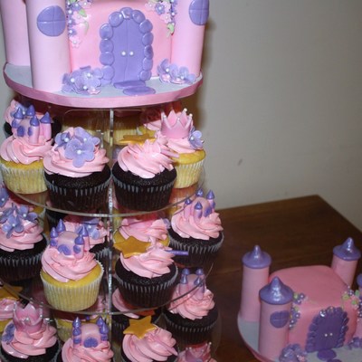 Princess Cupcake Tower