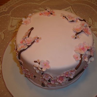 Cherry Blossom Cake