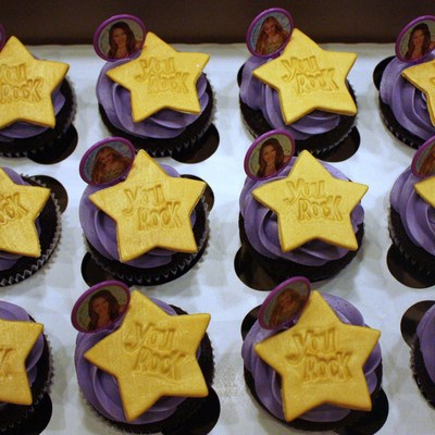 Hannah Montana Cupcakes