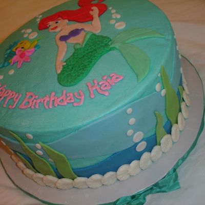 Little Mermaid Under The Sea Cake