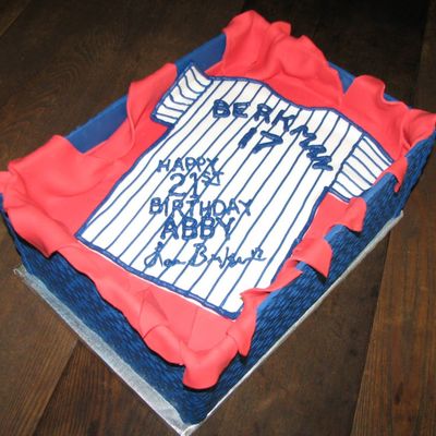 Astros Cake