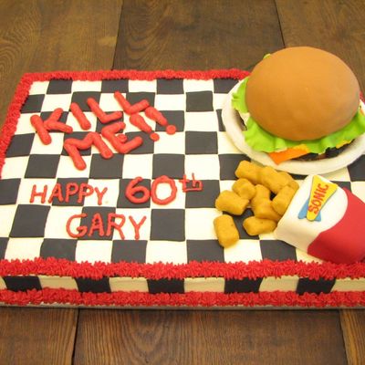 Hamburger Cake